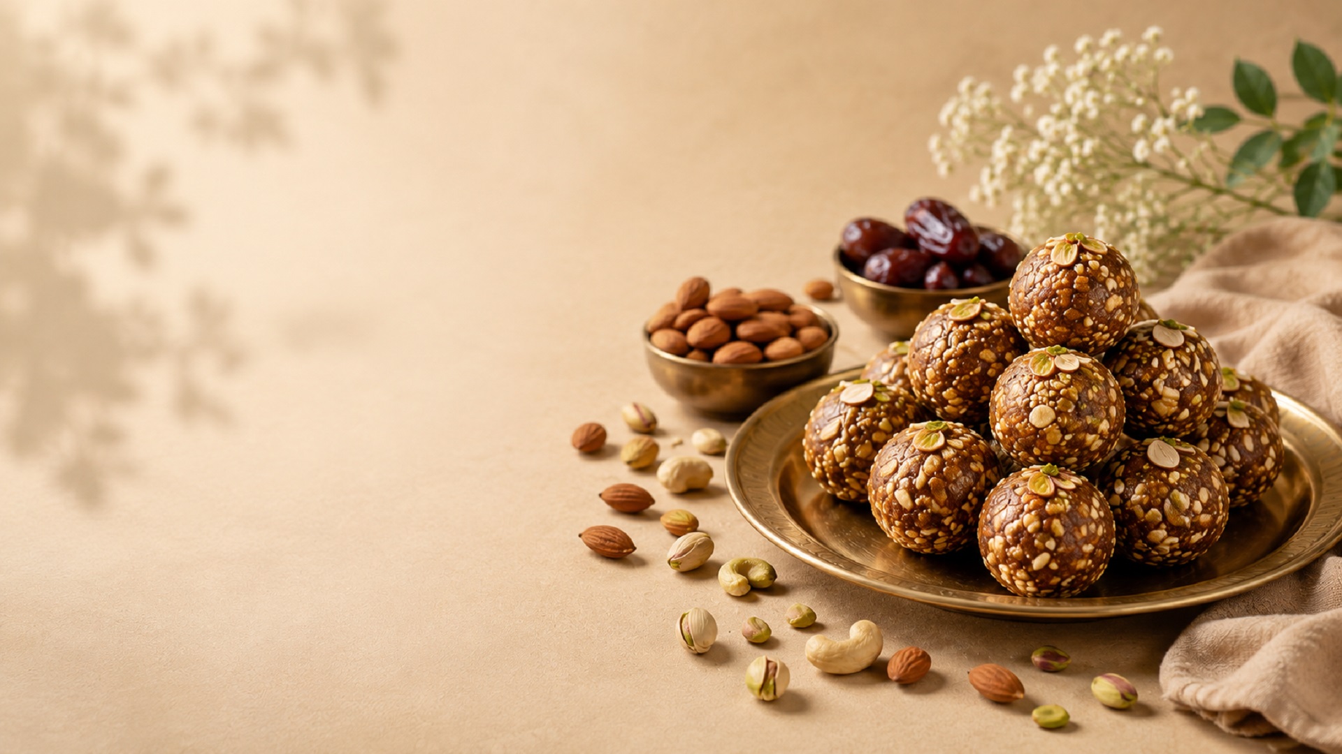 Premium Dry Fruit Laddus