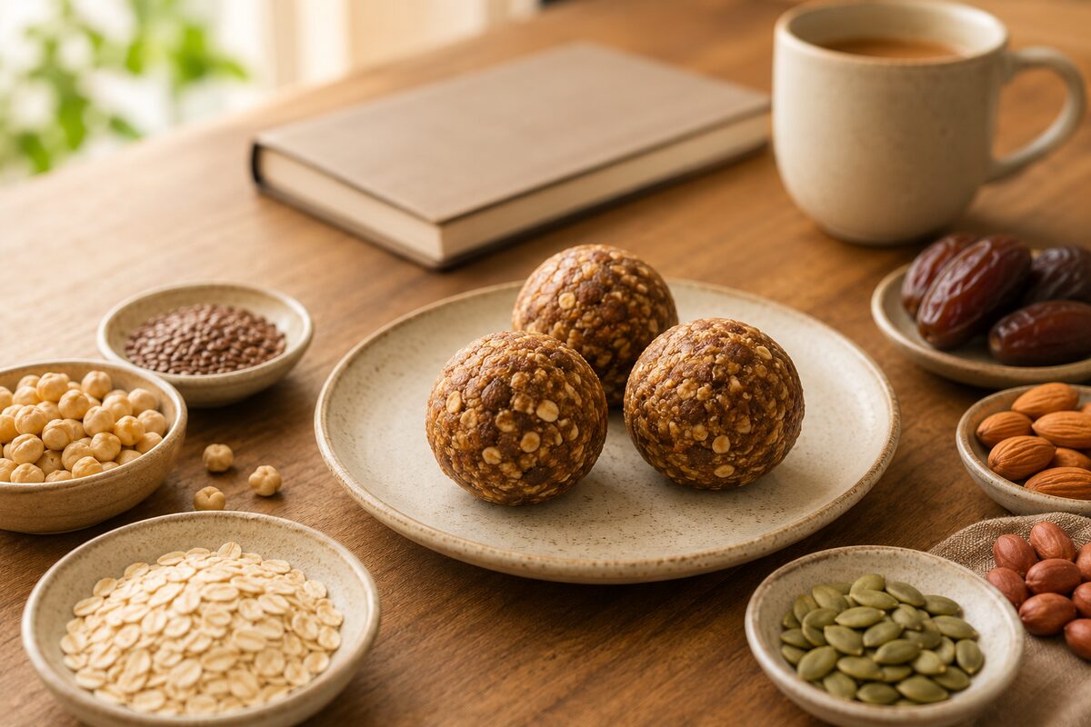 Protein Power Laddu: A Wholesome Snack for Busy Days
